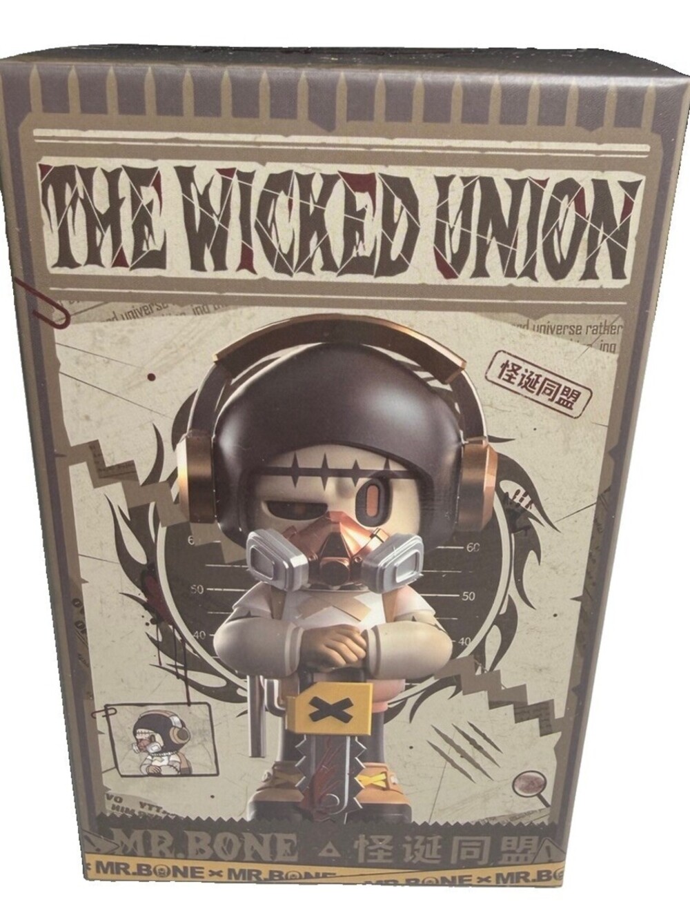 MR.BONE The Wicked Union Mini 3.0 Blind Box Sealed My Own Culture Figure